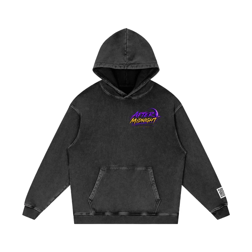 After Midnight Washed Hoodie