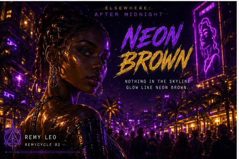 Neon Brown